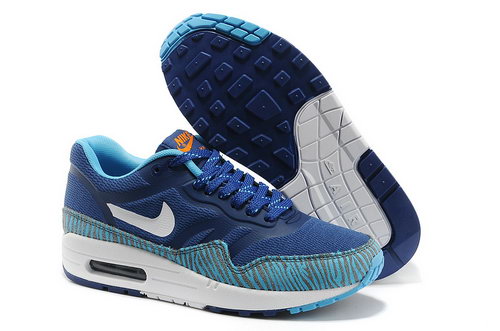 Nike Wmns Air Max 1 Cmft Prm Tape Women Blue White Running Shoes Germany